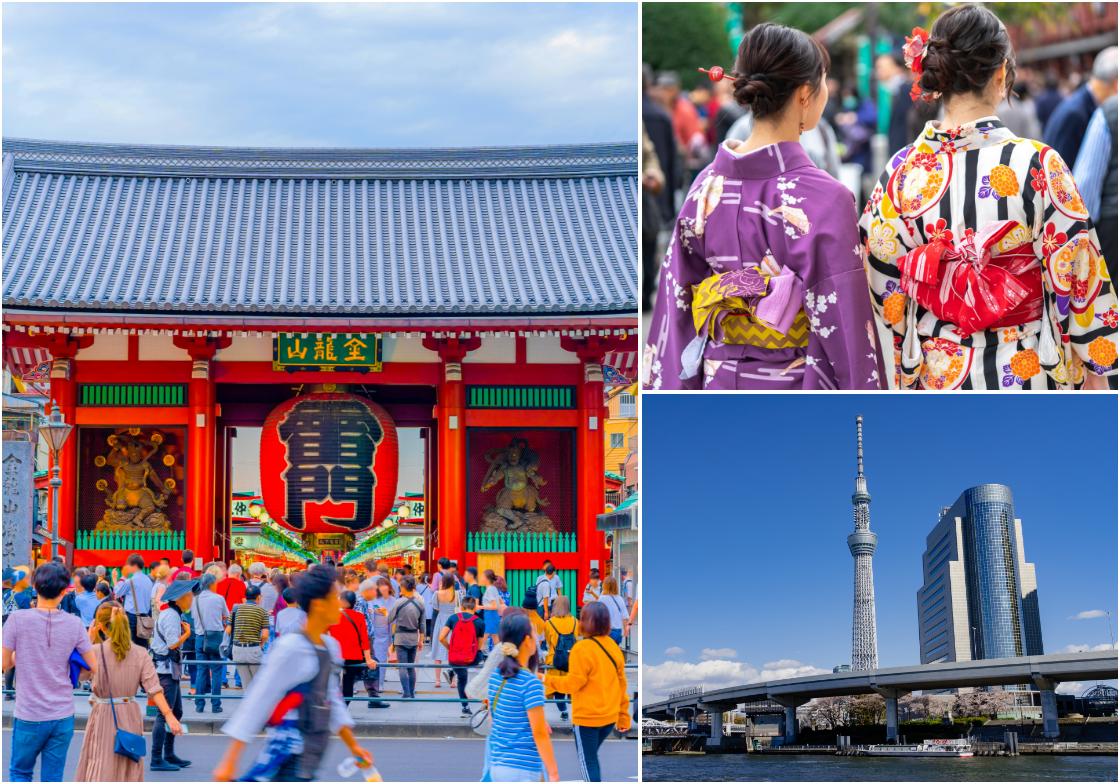 Taito, Arakawa, Sumida and Edogawa area