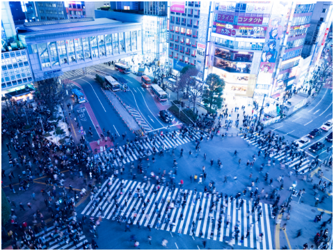 Shibuya Scramble Crossing