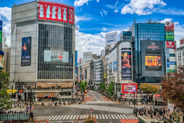 Shibuya Scramble Crossing